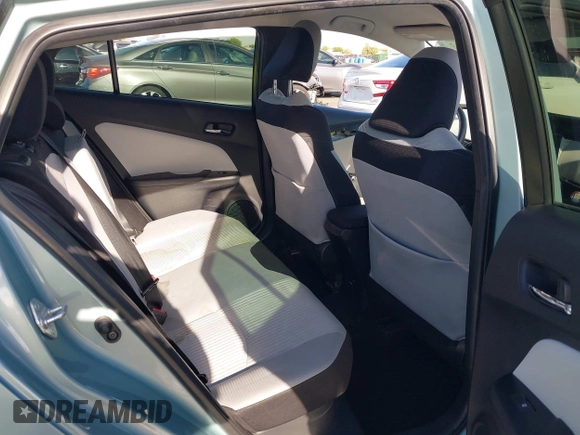 2018 Toyota Prius Two with VIN JTDKBRFUXJ3066430, listed as a IAAI auction lot 42034812 with 119,711 mi miles and . Bid and sale history available at carsss.com. Image 8.