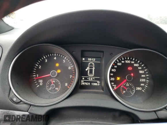 2010 Volkswagen Golf GTI with VIN WVWGV7AJXAW367583, listed as a Copart auction lot 83187024 with 297,631 mi miles and Salvage title. Bid and sale history available at DreamBid. Image 9.