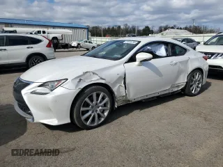2016 Lexus RC 300 F Sport with VIN JTHSM5BC0G5001324, listed as a Copart auction lot 51816755 with 62,202 mi miles and Salvage Title. Bid and sale history available at carsss.com. Image 1.