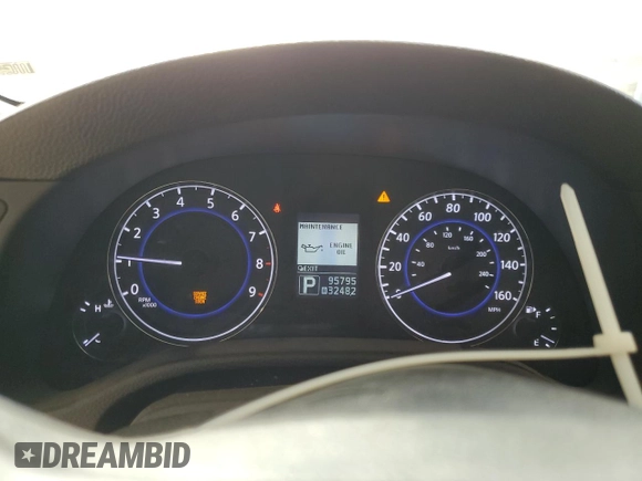 2013 Infiniti G37 x with VIN JN1CV6EL8DM982253, listed as a Copart auction lot 51322225 with 95,795 mi miles and Salvage Title. Bid and sale history available at carsss.com. Image 9.