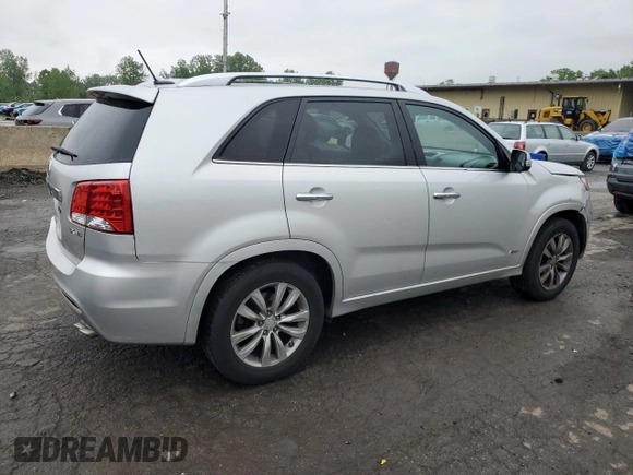 2013 Kia Sorento SX with VIN 5XYKWDA27DG364852, listed as a Copart auction lot 60194635 with 146,829 mi miles and Salvage title. Bid and sale history available at DreamBid. Image 3.