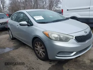 2015 Kia Forte LX with VIN KNAFX4A65F5256000, listed as a IAAI auction lot 41546225 with 135,106 mi miles. Bid and sale history available at carsss.com. Image 13.