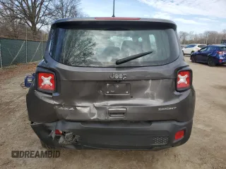 2020 Jeep Renegade Sport z VIN ZACNJBAB2LPL24142, wystawiony jako Copart lot #45908345 z przebiegiem 69 118 mil mil oraz Szkoda całkowita • Salvage title. Historia ofert i sprzedaży dostępna na DreamBid. Obrazek 6.