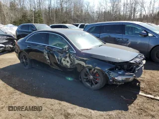 2020 Mercedes-Benz A 220 with VIN WDD3G4FBXLW040540, listed as a Copart auction lot 45729405 with 99,595 mi miles and Salvage Title. Bid and sale history available at DreamBid. Image 4.