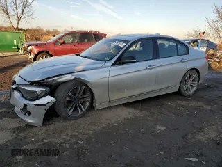 2013 BMW 3 Series 328i xDrive with VIN WBA3B5G51DNS05662, listed as a Copart auction lot 41979335 with 133,379 mi miles and Salvage Title. Bid and sale history available at carsss.com. Image 1.