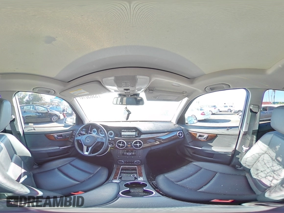 2014 Mercedes-Benz GLK 350 with VIN WDCGG5HBXEG255390, listed as a Copart auction lot 73365014 with 49,745 mi miles and Salvage Title. Bid and sale history available at DreamBid. Image 14.