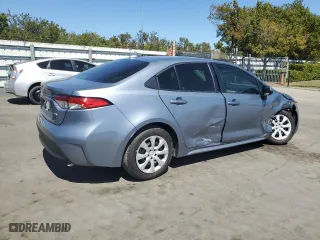2023 Toyota Corolla LE with VIN 5YFB4MDEXPP067358, listed as a Copart auction lot 48299975 with 3,860 mi miles and Salvage Title. Bid and sale history available at carsss.com. Image 3.