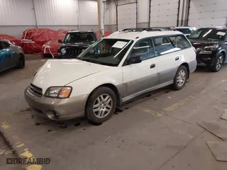 2001 Subaru Legacy Wagon Outback w/RL Equip with VIN 4S3BH675417607775, listed as a IAAI auction lot 41777720 with 181,399 mi miles. Bid and sale history available at carsss.com. Image 2.
