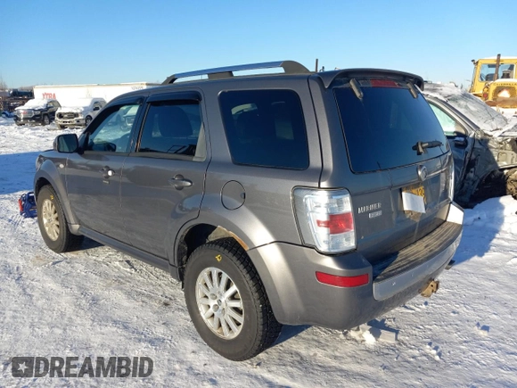 2009 Mercury Mariner Premier with VIN 4M2CU97G49KJ00526, listed as a Copart auction lot 78539534 with 108,135 mi miles and Salvage Title. Bid and sale history available at carsss.com. Image 2.
