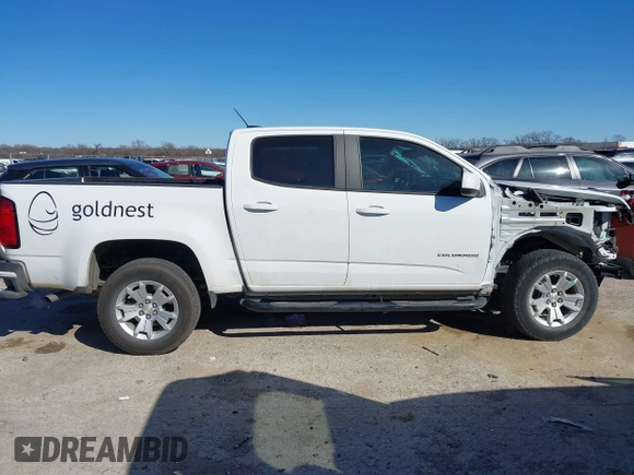 2022 Chevrolet Colorado 2WD LT with VIN 1GCGSCEA3N1304212, listed as a IAAI auction lot 41728851 with 66,806 mi miles and . Bid and sale history available at DreamBid. Image 13.