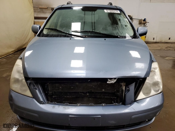 2008 Hyundai Entourage GLS with VIN KNDMC233086054448, listed as a Copart auction lot 81988274 with 197,103 mi miles and Clean Title. Bid and sale history available at carsss.com. Image 5.