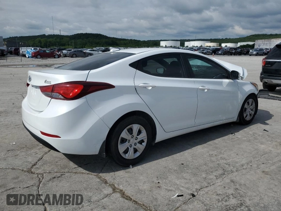 2016 Hyundai Elantra SE z VIN 5NPDH4AE9GH768066, wystawiony jako Copart lot #58406555 z przebiegiem 67 618 mil mil oraz Czysty tytuł • Clean title. Historia ofert i sprzedaży dostępna na DreamBid. Obrazek 3.