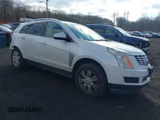 2013 Cadillac SRX Luxury Collection with VIN 3GYFNGE37DS611434, listed as a IAAI auction lot 41690172 with 92,636 mi miles. Bid and sale history available at carsss.com. Image 1.