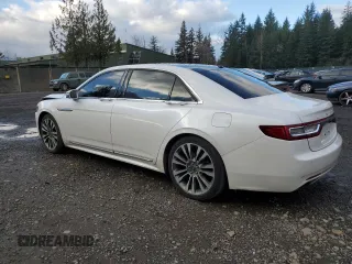 2017 Lincoln Continental Select with VIN 1LN6L9SK8H5611277, listed as a Copart auction lot 88143035 with 29,692 mi miles and Salvage Title. Bid and sale history available at carsss.com. Image 2.