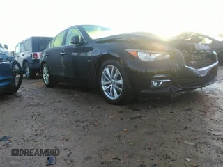 2016 Infiniti Q50 2.0t Premium with VIN JN1CV7AR5GM253535, listed as a IAAI auction lot 41198042 with 53,313 mi miles. Bid and sale history available at carsss.com. Image 1.
