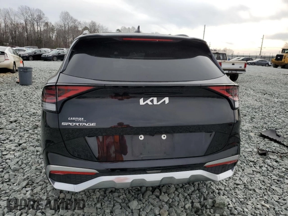 2023 Kia Sportage SX-Prestige with VIN 5XYK53AF8PG010472, listed as a Copart auction lot 46940955 with 36,339 mi miles and Salvage title. Bid and sale history available at DreamBid. Image 6.