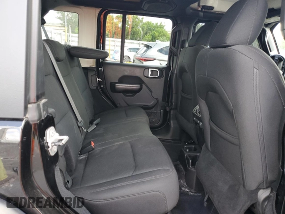 2018 Jeep Wrangler Unlimited Sport S с VIN 1C4HJXDN1JW324720, выставлен на аукционе Copart как лот 64615085 с пробегом 57 434 миль миль и Чистый • Clean title. История ставок и продаж доступна на DreamBid. Изображение 11.