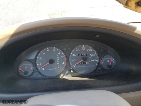 1994 Acura Integra LS with VIN JH4DC4454RS024727, listed as a Copart auction lot 53476335 with 307,386 mi miles and Clean Title. Bid and sale history available at carsss.com. Image 9.