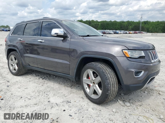 2014 Jeep Grand Cherokee Limited with VIN 1C4RJFBG8EC239013, listed as a Copart auction lot 54191235 with 167,693 mi miles and Clean Title. Bid and sale history available at DreamBid. Image 4.