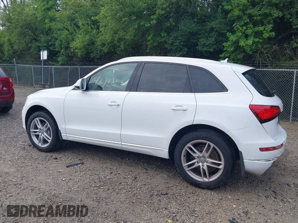 2013 Audi Q5 Premium Plus with VIN WA1LFAFP6DA008569, listed as a IAAI auction lot 42723906 with 120,466 mi miles and . Bid and sale history available at DreamBid. Image 14.