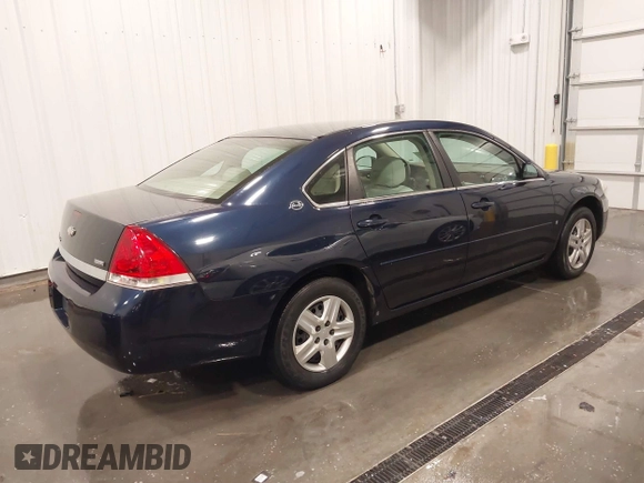 2007 Chevrolet Impala LS with VIN 2G1WB58K679363631, listed as a IAAI auction lot 42160769 with 126,463 mi miles and . Bid and sale history available at DreamBid. Image 4.