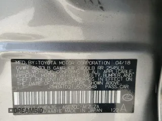 2018 Lexus IS 300 z VIN JTHBA1D21J5075848, wystawiony jako Copart lot #54343585 z przebiegiem 71 921 mil mil oraz Szkoda całkowita • Salvage title. Historia ofert i sprzedaży dostępna na DreamBid. Obrazek 12.