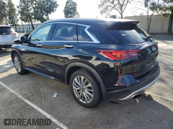 2023 Infiniti QX50 Luxe с VIN 3PCAJ5BA5PF121395, выставлен на аукционе Copart как лот 46174005 с пробегом 17 579 миль миль и Списание • Salvage title. История ставок и продаж доступна на DreamBid. Изображение 2.
