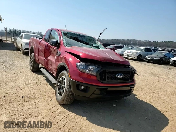 2021 Ford Ranger XL with VIN 1FTER1EH6MLD76657, listed as a Copart auction lot 48800855 with 28,909 mi miles and Salvage Title. Bid and sale history available at carsss.com. Image 13.