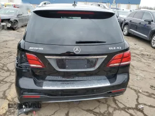2018 Mercedes-Benz GLE 43 AMG with VIN 4JGDA6EB8JB004763, listed as a Copart auction lot 43706995 with 98,423 mi miles and Clean Title. Bid and sale history available at DreamBid. Image 6.