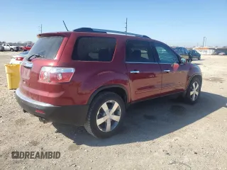2011 GMC Acadia SLT1 with VIN 1GKKRREDXBJ198358, listed as a Copart auction lot 46448755 with 120,514 mi miles and Salvage Title. Bid and sale history available at carsss.com. Image 3.