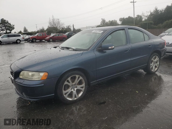 2009 Volvo S60 2.5T with VIN YV1RH592492732788, listed as a Copart auction lot 88587095 with 0 mi miles and Salvage Title. Bid and sale history available at carsss.com. Image 1.