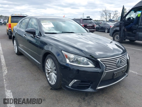 2017 Lexus LS 460 z VIN JTHCL5EF2H5028166, wystawiony jako IAAI lot #42049415 z przebiegiem 205 982 mil mil oraz . Historia ofert i sprzedaży dostępna na DreamBid. Obrazek 1.