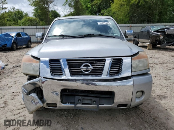 2010 Nissan Titan SE with VIN 1N6BA0ED2AN313022, listed as a Copart auction lot 51222275 with 137,640 mi miles and Salvage title. Bid and sale history available at DreamBid. Image 5.