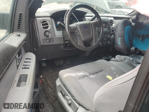 2013 Ford F-150 XL with VIN 1FTFX1EF6DFA66130, listed as a Copart auction lot 63207265 with 190,147 mi miles and Salvage title. Bid and sale history available at DreamBid. Image 8.