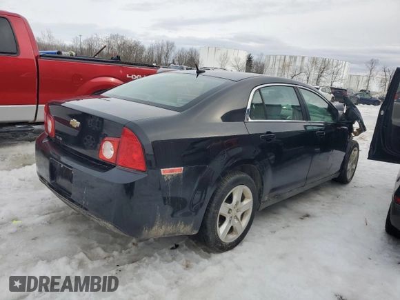 2011 Chevrolet Malibu 1LS with VIN 1G1ZB5E19BF261992, listed as a Copart auction lot 46460785 with 150,079 mi miles and Salvage Title. Bid and sale history available at DreamBid. Image 3.