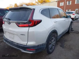 2022 Honda CR-V EX with VIN 2HKRW2H53NH600653, listed as a IAAI auction lot 41394041 with 58,979 mi miles. Bid and sale history available at carsss.com. Image 4.