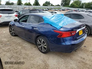 2016 Nissan Maxima S with VIN 1N4AA6AP7GC393929, listed as a Copart auction lot 64045643 with 75,085 mi miles and Salvage Title. Bid and sale history available at DreamBid. Image 2.