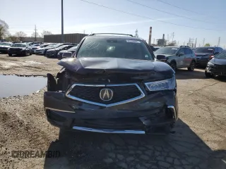2020 Acura MDX with VIN 5J8YD4H33LL001208, listed as a Copart auction lot 51254005 with 72,607 mi miles and Salvage Title. Bid and sale history available at carsss.com. Image 5.