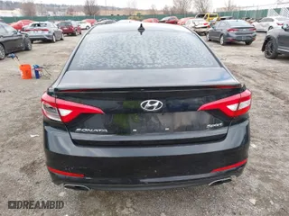 2015 Hyundai Sonata 2.4L Sport with VIN 5NPE34AF8FH096172, listed as a IAAI auction lot 41805767 with 158,595 mi miles. Bid and sale history available at carsss.com. Image 17.
