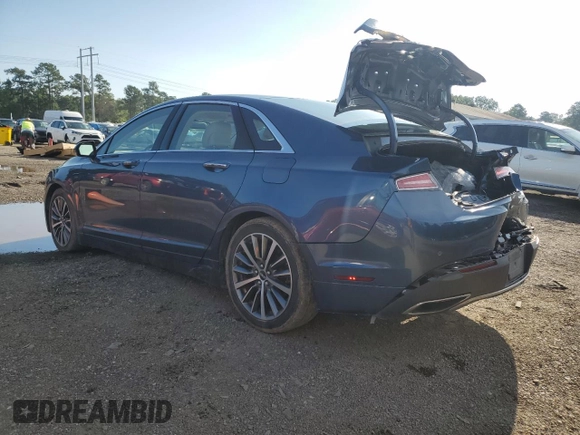 2019 Lincoln MKZ Reserve I with VIN 3LN6L5D96KR618512, listed as a Copart auction lot 62290405 with 55,686 mi miles and Salvage title. Bid and sale history available at DreamBid. Image 2.