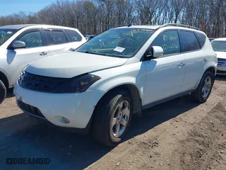 2003 Nissan Murano SL with VIN JN8AZ08T03W120105, listed as a IAAI auction lot 41778803 with 999,999 mi miles. Bid and sale history available at carsss.com. Image 2.