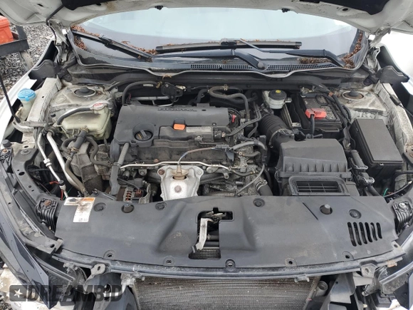 2017 Honda Civic LX z VIN 2HGFC2F5XHH524832, wystawiony jako Copart lot #58651905 z przebiegiem Nie podano mil oraz Szkoda całkowita • Salvage title. Historia ofert i sprzedaży dostępna na DreamBid. Obrazek 11.