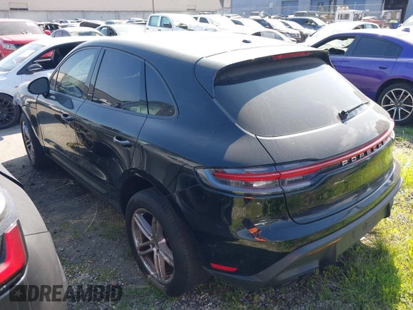 2022 Porsche Macan with VIN WP1AA2A53NLB01500, listed as a IAAI auction lot 41031126 with 25,618 mi miles and . Bid and sale history available at DreamBid. Image 3.