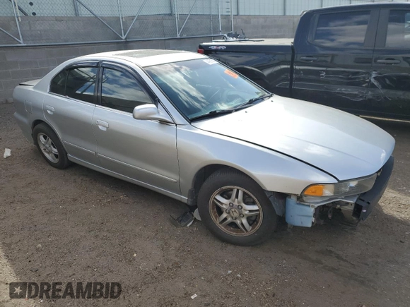 2000 Mitsubishi Galant with VIN 4A3AA46LXYE179220, listed as a Copart auction lot 44615815 with 142,054 mi miles and Salvage Title. Bid and sale history available at DreamBid. Image 4.
