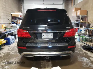 2015 Mercedes-Benz GL-Class GL 450 with VIN 4JGDF6EE0FA530264, listed as a Copart auction lot 41140443 with 119,685 mi miles. Bid and sale history available at carsss.com. Image 6.