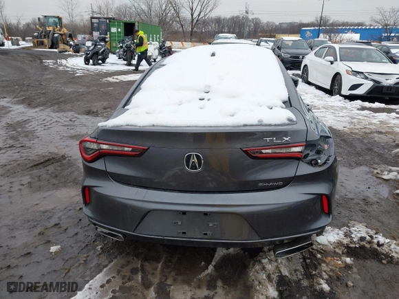2021 Acura TLX w/Technology Package with VIN 19UUB6F40MA002194, listed as a IAAI auction lot 41553613 with 1 mi miles. Bid and sale history available at carsss.com. Image 15.