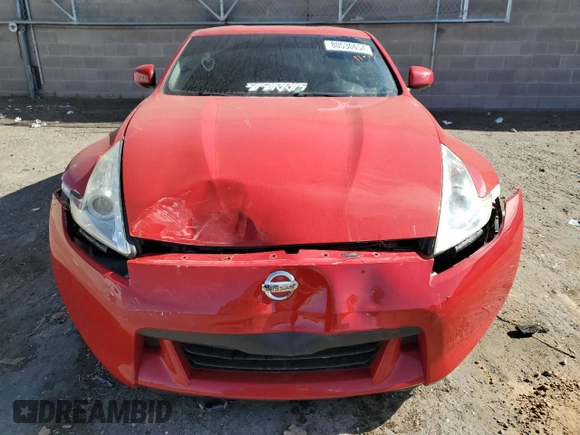 2011 Nissan 370Z Touring with VIN JN1AZ4EH6BM552794, listed as a Copart auction lot 80530654 with 51,912 mi miles and Salvage Title. Bid and sale history available at carsss.com. Image 5.