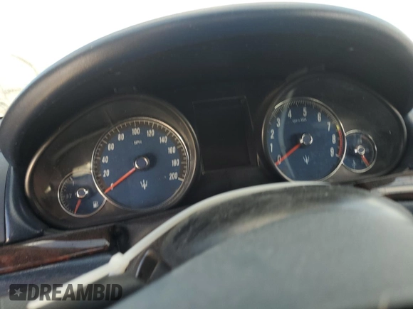 2013 Maserati GranTurismo Sport with VIN ZAM45MMA9D0070109, listed as a Copart auction lot 75174884 with Not provided miles and Salvage title. Bid and sale history available at DreamBid. Image 9.