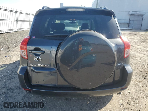 2008 Toyota RAV4 Sport with VIN JTMBK32V786049587, listed as a Copart auction lot 52440145 with 142,761 mi miles and Salvage Title. Bid and sale history available at carsss.com. Image 6.