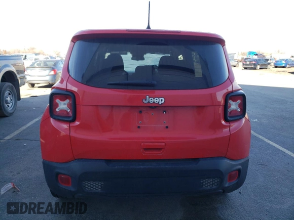 2020 Jeep Renegade Jeepster with VIN ZACNJAAB2LPM01621, listed as a Copart auction lot 76978103 with Not provided miles and . Bid and sale history available at DreamBid. Image 6.